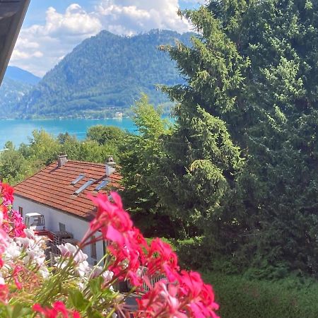 Ferienwohnung Mit Seeblick, Unterach Am Attersse Унтерах-ам-Аттерзе Екстер'єр фото