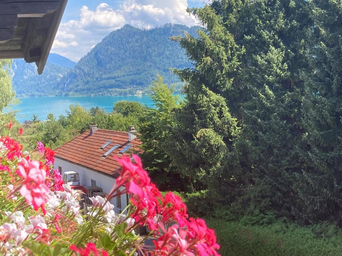 Ferienwohnung Mit Seeblick, Unterach Am Attersse Унтерах-ам-Аттерзе Екстер'єр фото